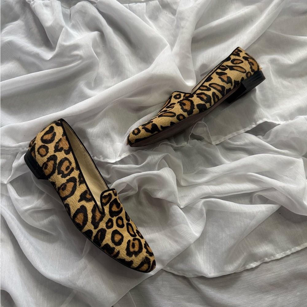 Sam Edelman Leopard Print Moccasins